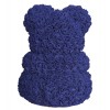 ВСИЧКИ БУКЕТИ РОЗИ - Teddy Rose Lila Blue Limited Edition (лилаво-синьо) - мече от рози